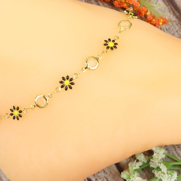 "Dainty Anklet for Women – Elegant Everyday Jewelry & Perfect Gift | MLCRC1514 - Picture 10 of 10